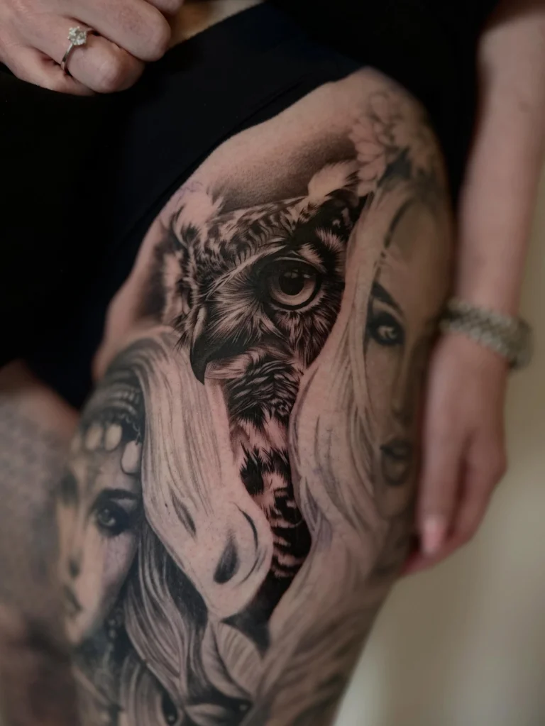 Instagram post from dq_tattoo.dk. This post is in position 1.